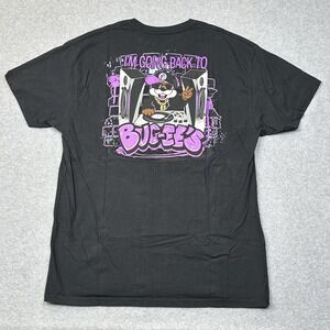 Buc-ee's Shirt Mens XL Black Purple DJ Graphic Tee T-Shirt 100% Cotton LL Cool J